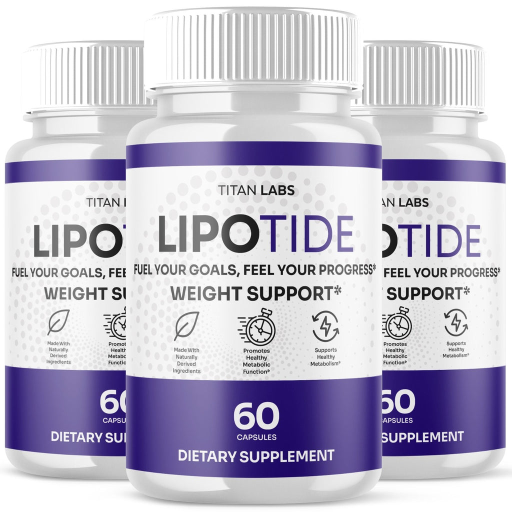 (3 Pack) Lipo Tide Advanced Energy & Fitness Max Supplementlipo