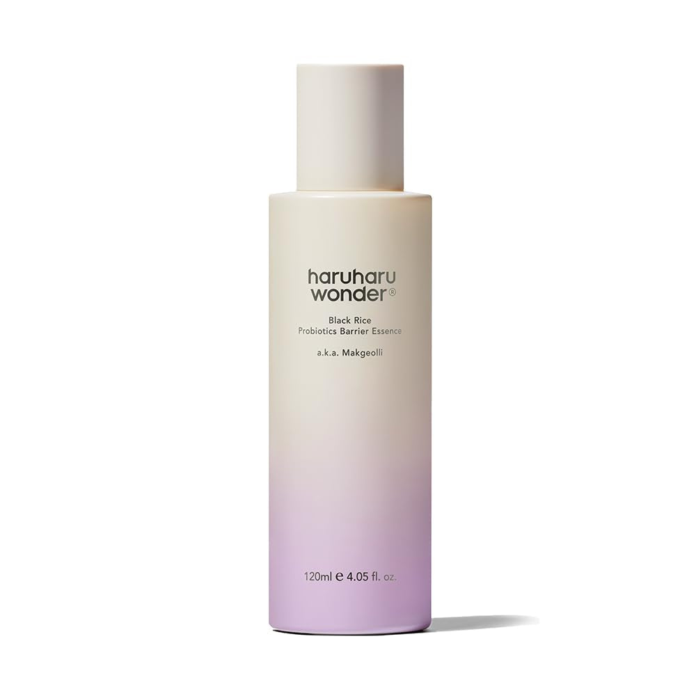Wonder Black Rice Probiotics Barrier Essence, 4.05 Fl. Oz - Enhances Skin Barrier, Provides Deep Moisture, Promotes Radiant Skin, Non-Comedogenic, Vegan Korean Skincare