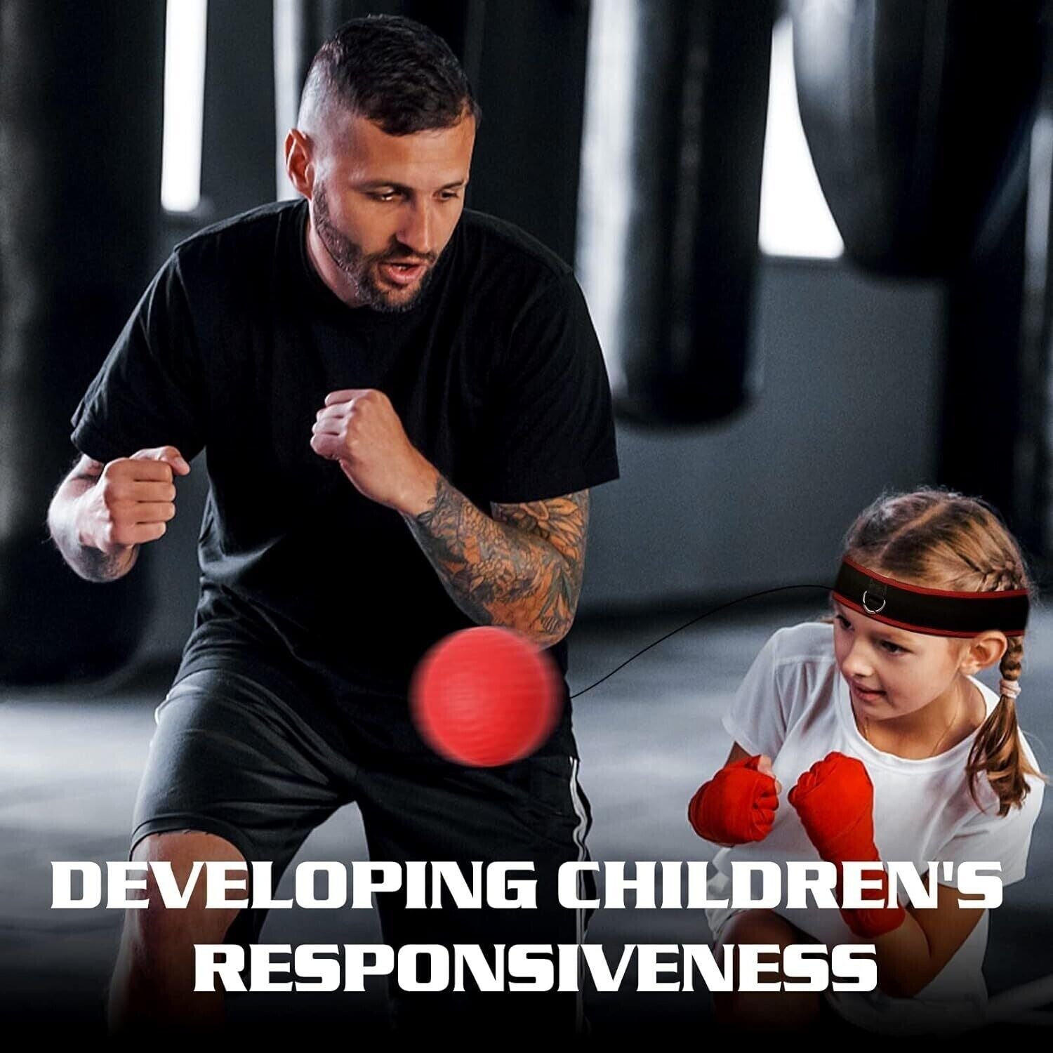 Boxbollen Original with App - Endorsed MMA Training Boxing Ball