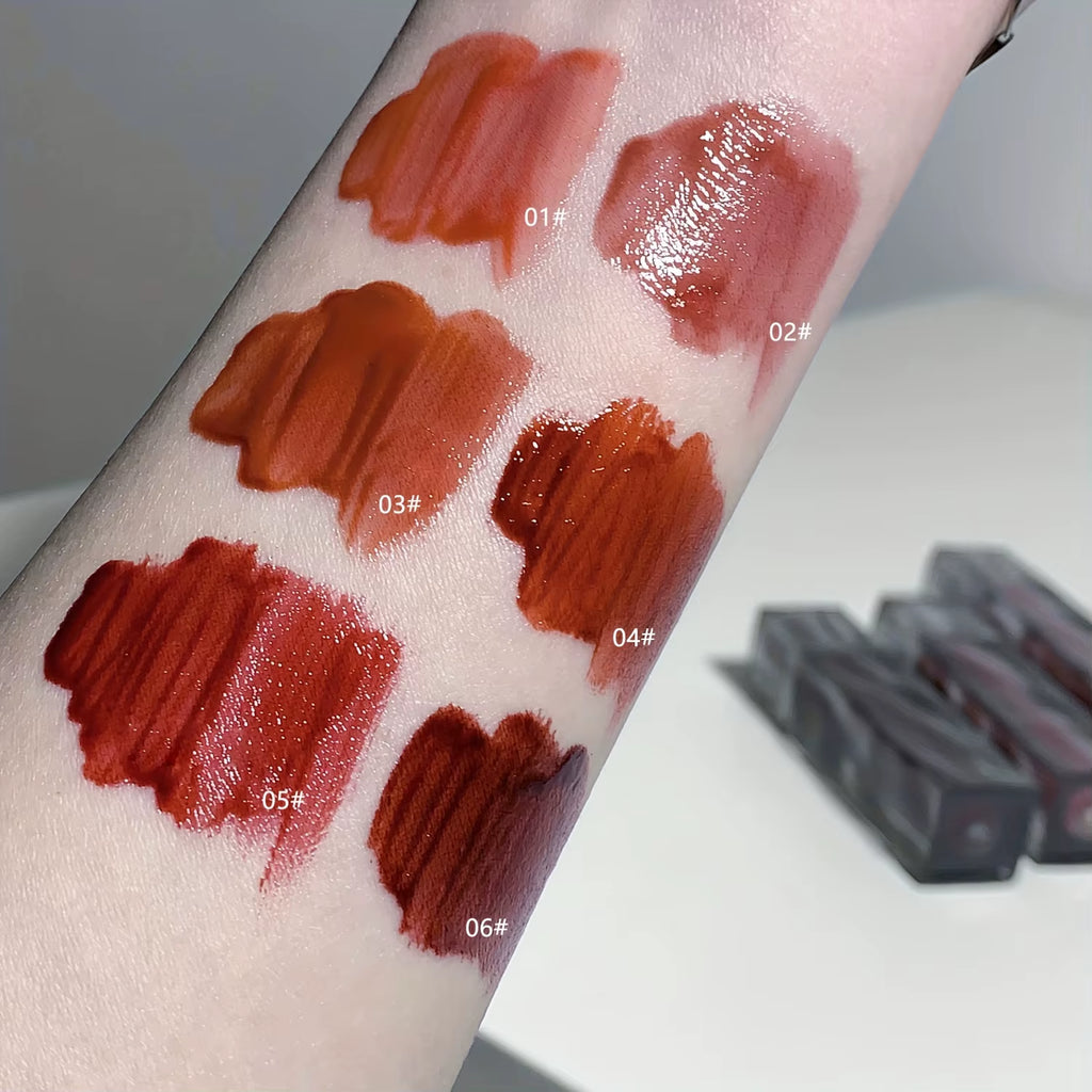 Bear Mirror Lip Glaze - Long-Lasting, Hydrating Liquid Lipstick with a Luxurious Glossy Finish