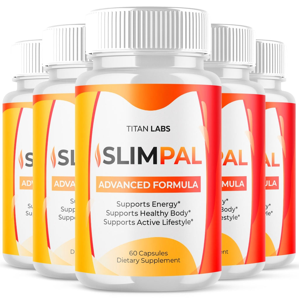 (5 Pack) Slimpal Advanced Energy and Fitness Supplement Slim Pal 300 Capsules