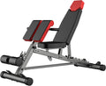 Comprehensive FID Weight Bench for Full-Body Workouts – Hyper Back Extension, Roman Chair, Adjustable Ab Sit-Up, Incline/Decline, and Flat Bench Functions