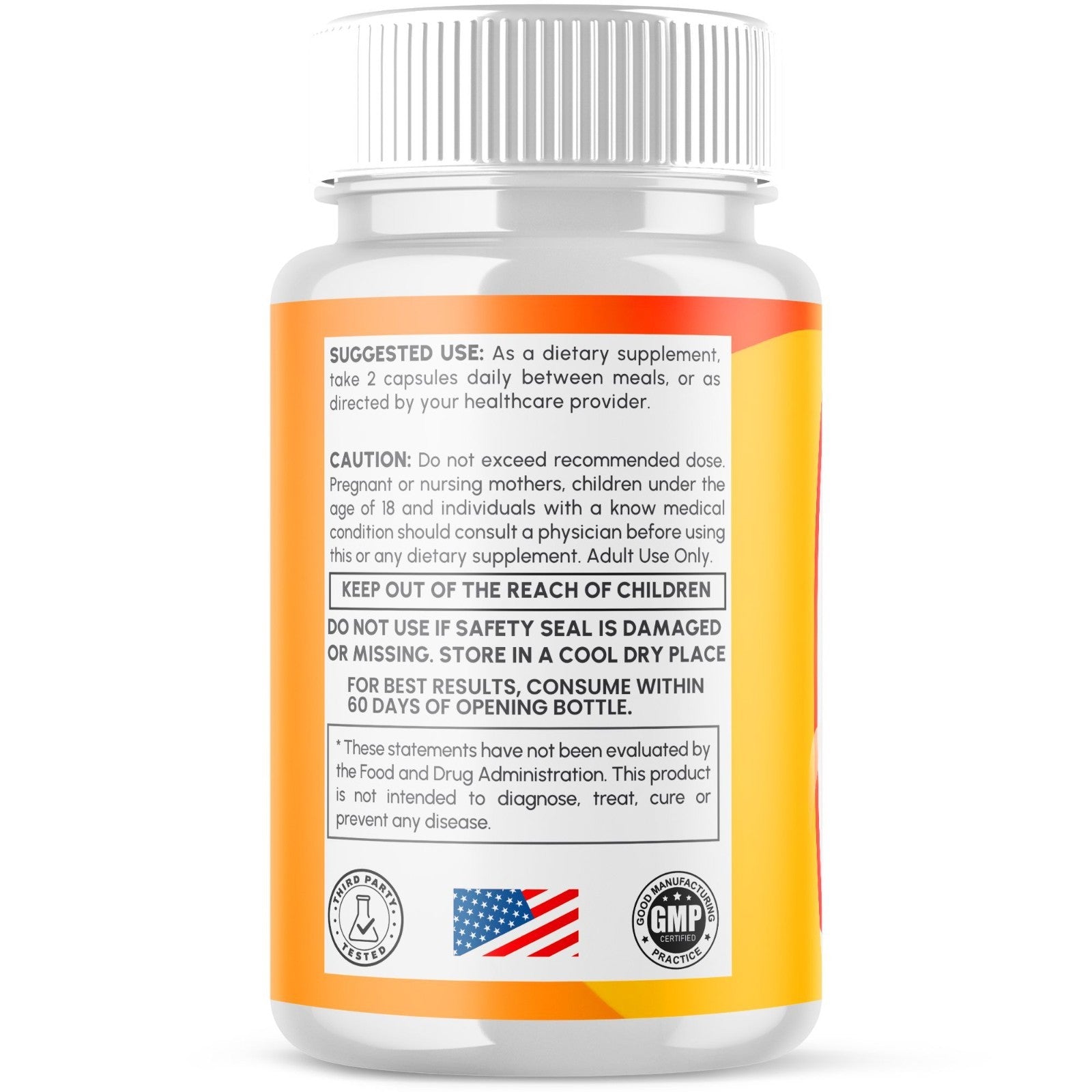 (5 Pack) Slimpal Advanced Energy and Fitness Supplement Slim Pal 300 Capsules