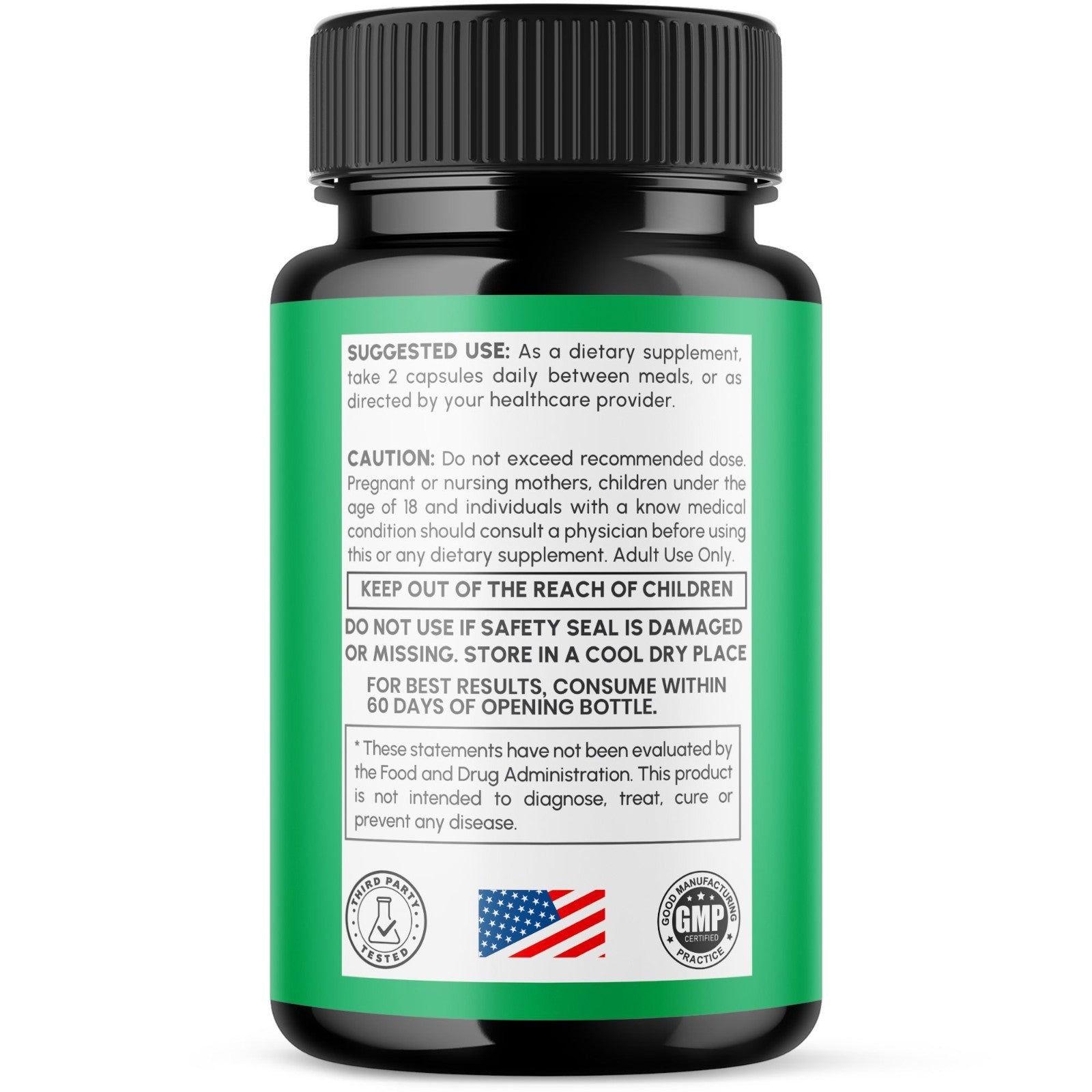 (1 Pack) Metaburn Advanced Energy & Fitness Support Supplement Meta Burn 60 Caps