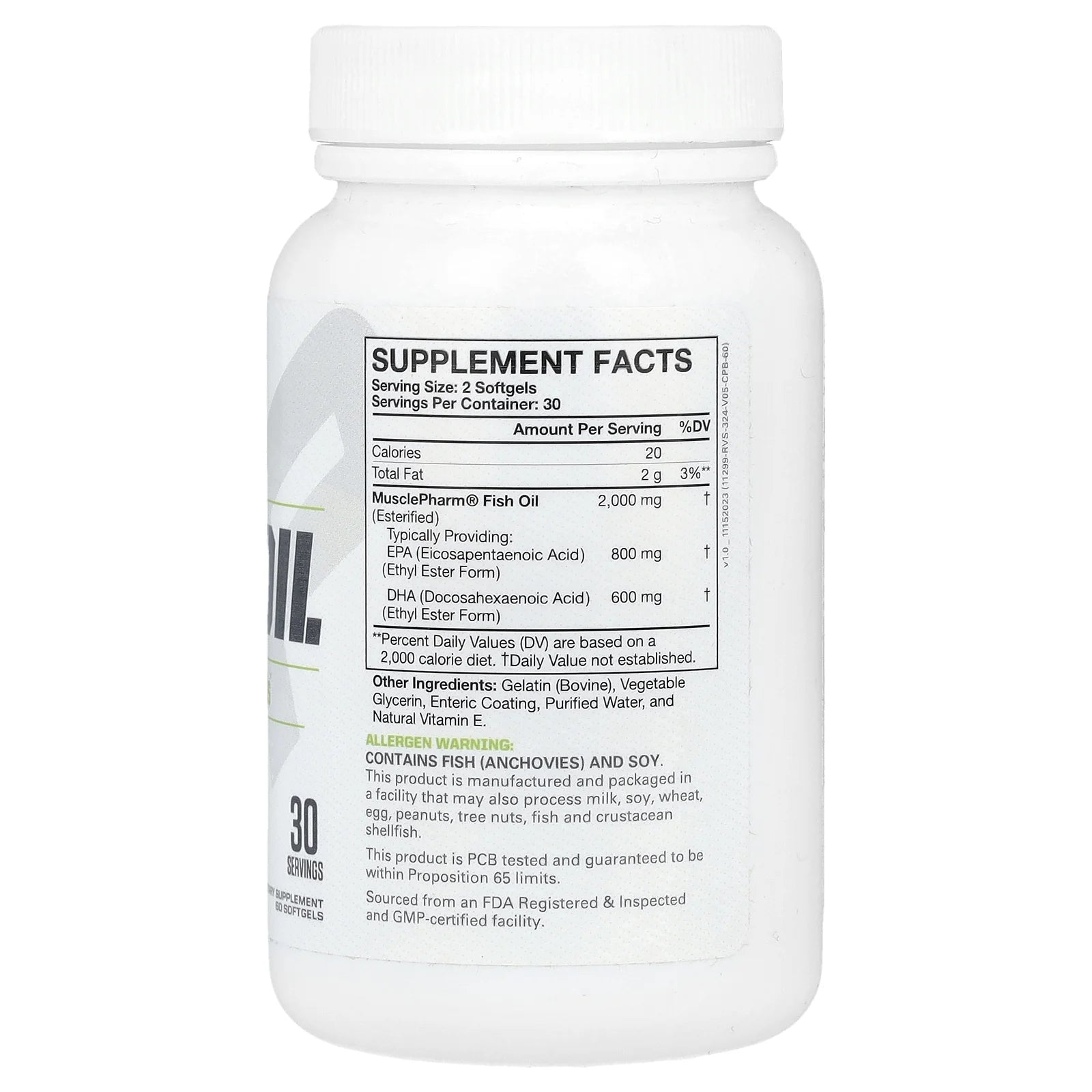 Essentials® Fish Oil 1,000 mg, 60 Softgels
