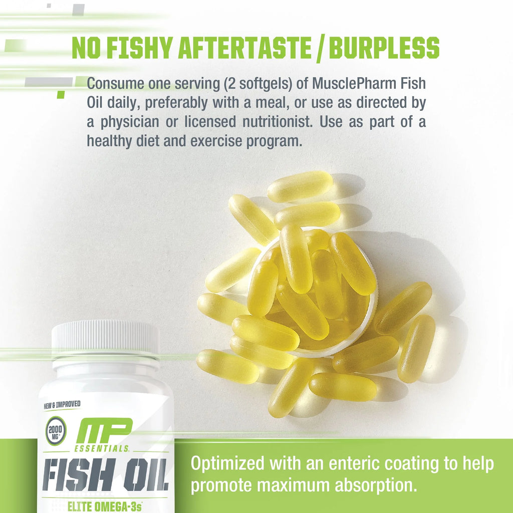 Essentials® Fish Oil 1,000 mg, 60 Softgels