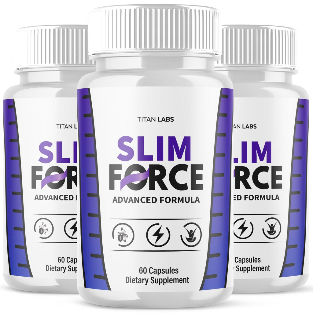 (3 Pack) Slim Force Advanced Energy and Fitness Supplement Slimforce 180 Capsule