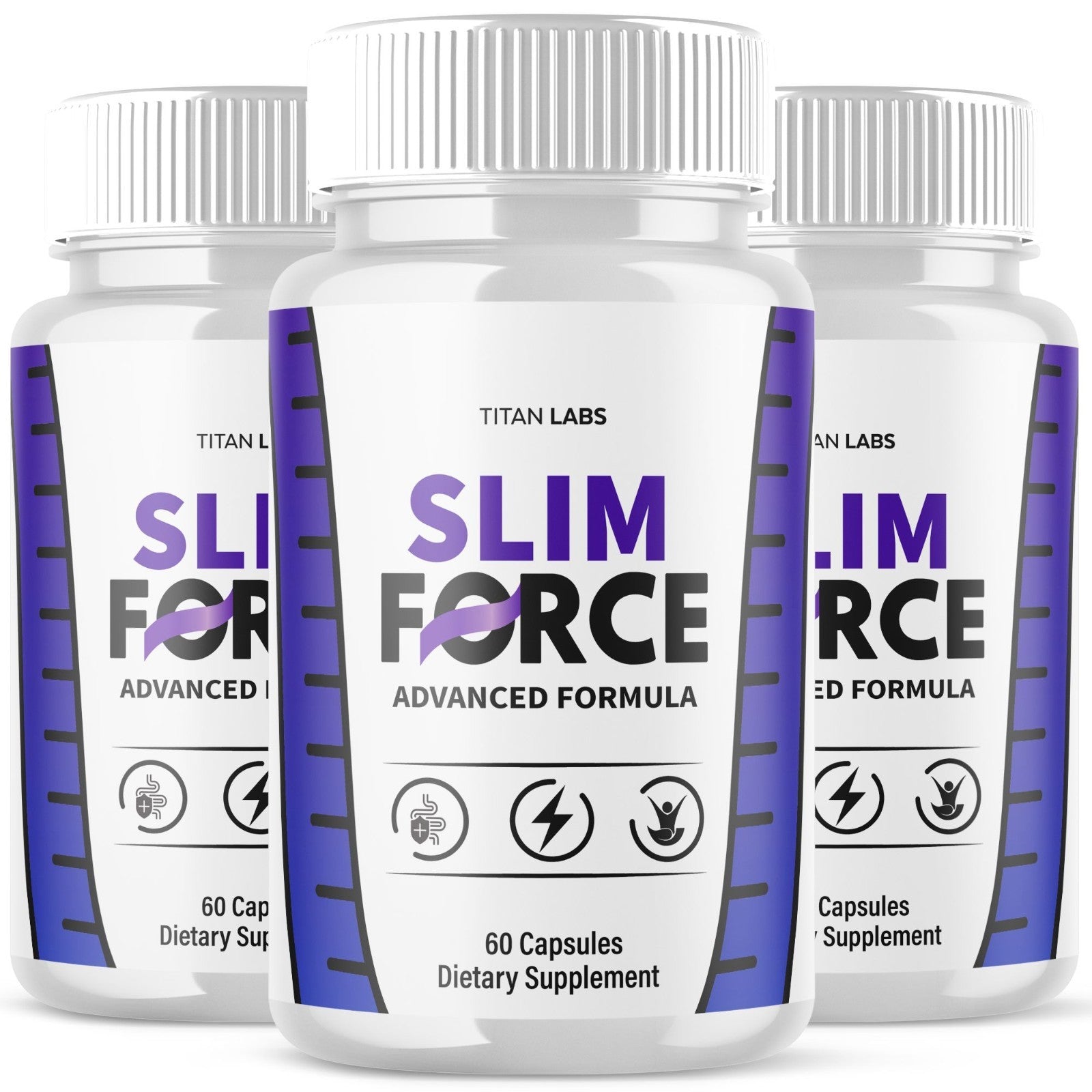 (3 Pack) Slim Force Advanced Energy and Fitness Supplement Slimforce 180 Capsule