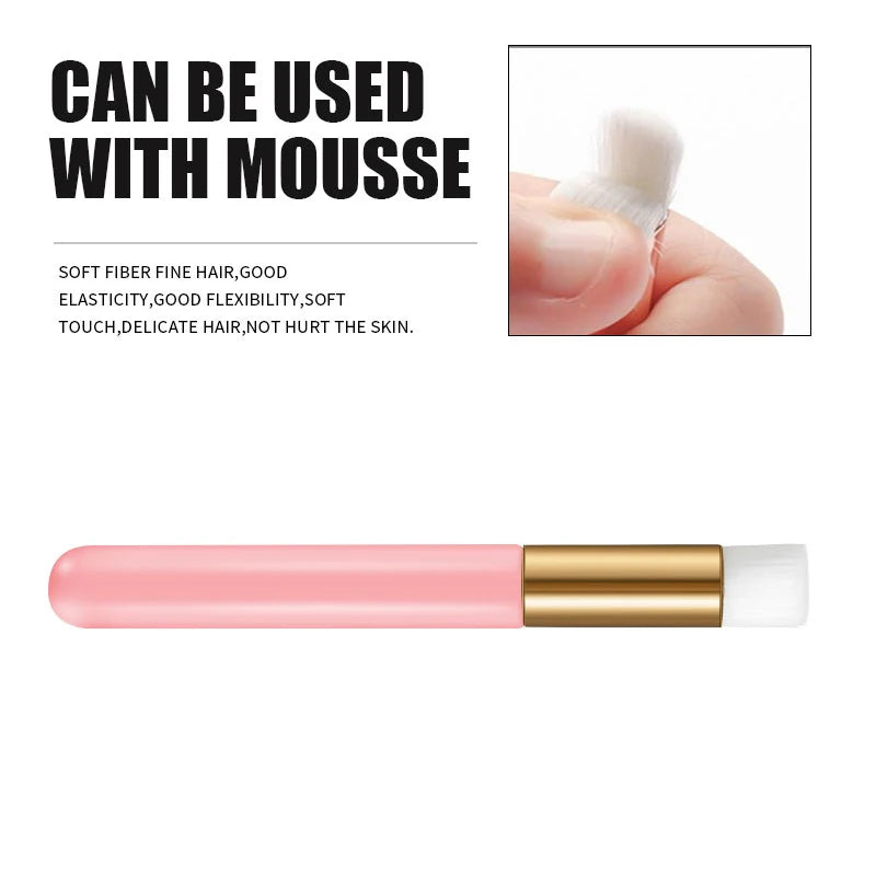 Eyelash Cleaning Brush and Lash Shampoo Tool for Eyelash Extensions and Blackhead Removal