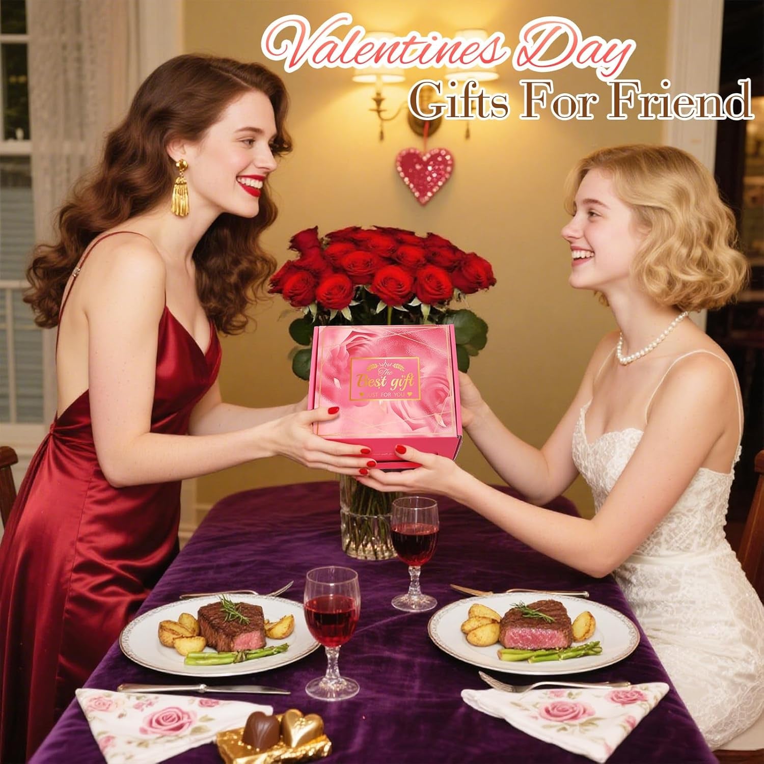 Premium Spa Relaxation Gift Baskets for Women: Thoughtful Best Friend Presents for Mother's Day, Birthdays, Galentine's Day, Valentine's Day, Christmas, Easter, Graduation, and Long-Distance Friendships