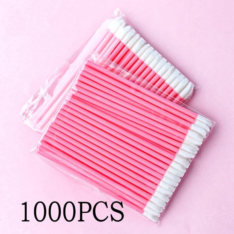 Wholesale Lip Brushes Applicators - 50/1000 Pieces Eyelash and Lipstick Applicator Wands for Makeup Application