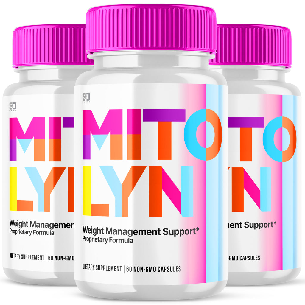 (3 Pack) Mitolyn Advanced Weight Loss Support Mito Lyn Maximum Strength 180Ct