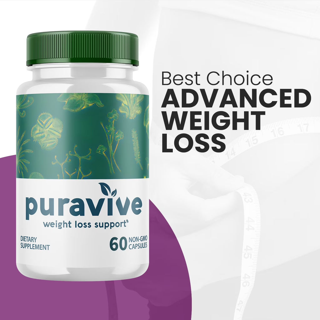 Puravive Keto Weight Loss Formula (2-Pack) - Dietary Supplements for Enhanced Energy, Focus, and Metabolism - Advanced Raspberry Ketones Fat Burn Pills - 120 Capsules