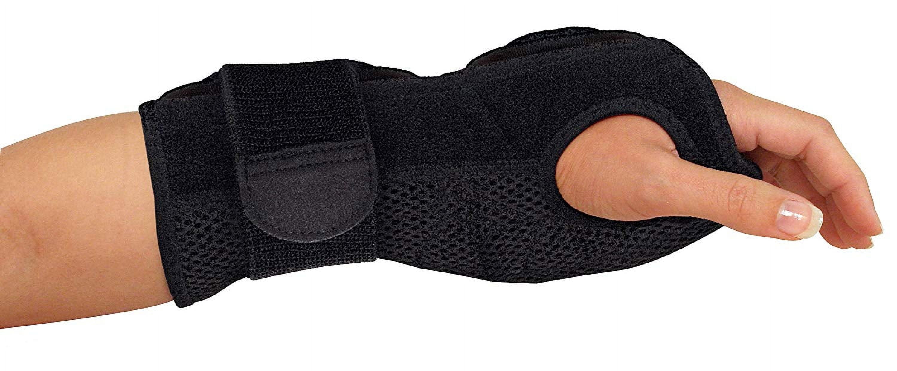 Night Support Wrist Brace, Unisex, Black, One Size Fits Most