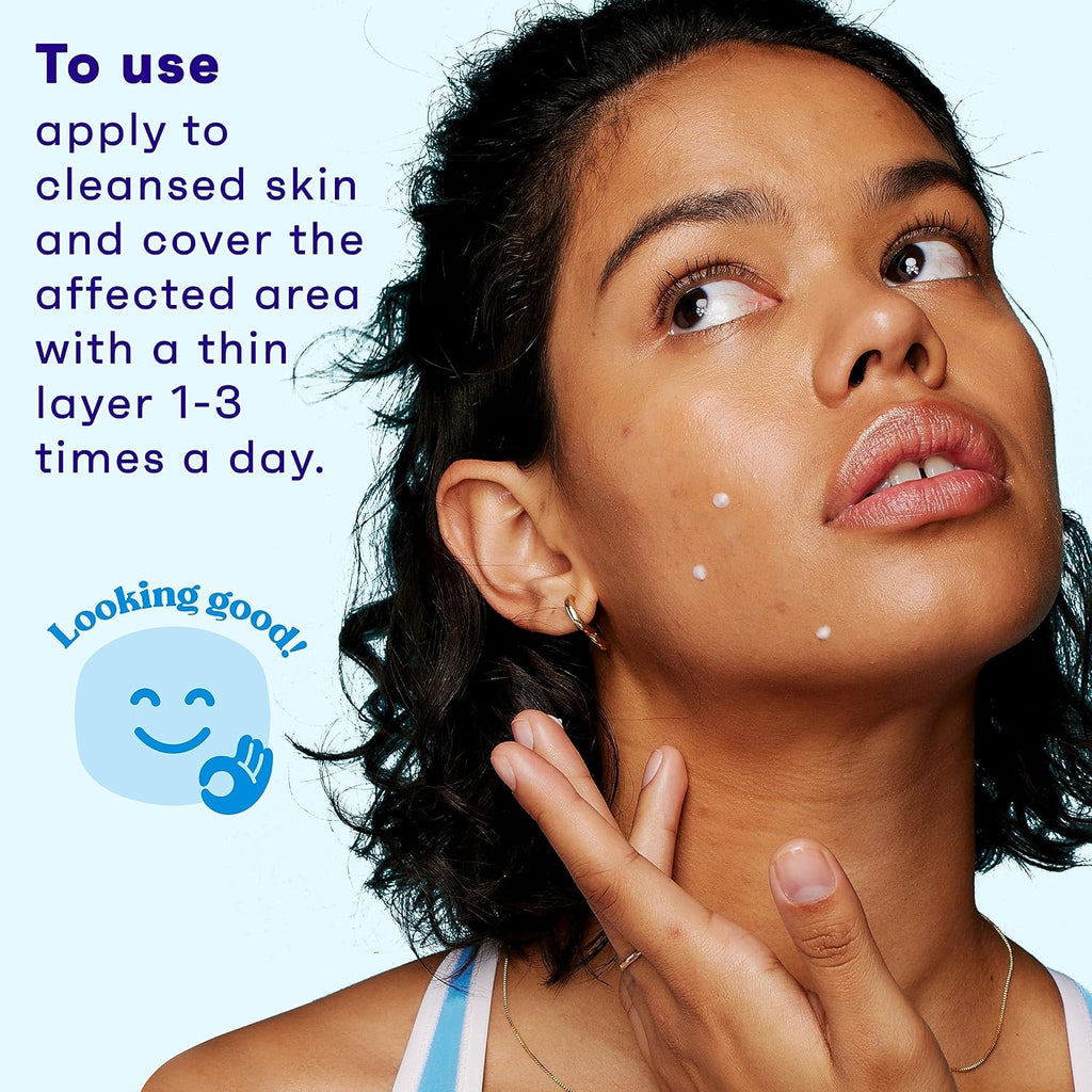 Clean & Clear Persa-Gel 10 Maximum Strength Oil-Free Acne Spot Treatment with 10% Benzoyl Peroxide, Fragrance-Free, 1 Fl. Oz