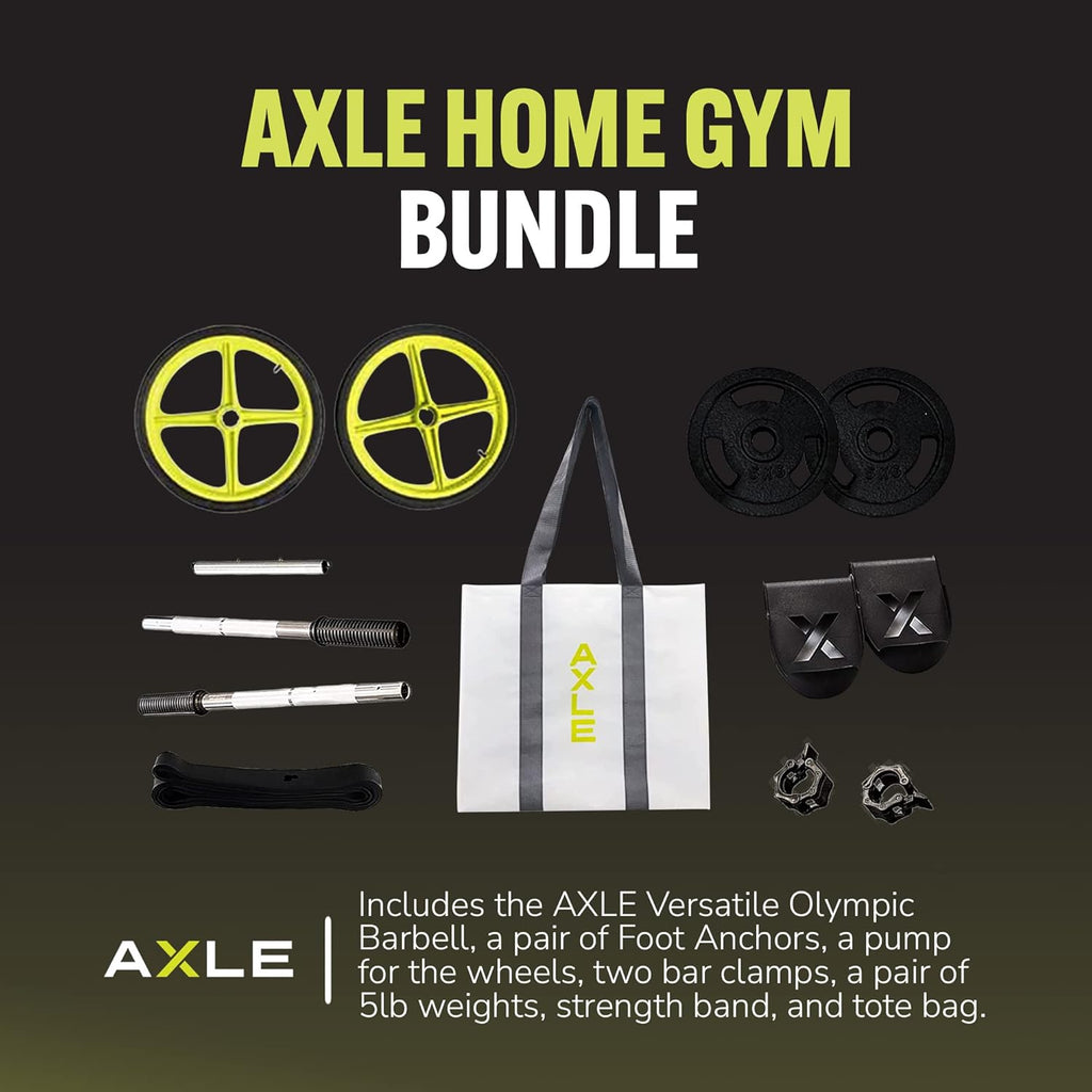Home Gym Barbell Weight Set for Strength Training - Versatile Collapsible Equipment for Indoor and Outdoor Workouts for All Ages
