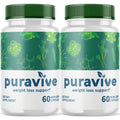 Puravive Keto Weight Loss Formula (2-Pack) - Dietary Supplements for Enhanced Energy, Focus, and Metabolism - Advanced Raspberry Ketones Fat Burn Pills - 120 Capsules