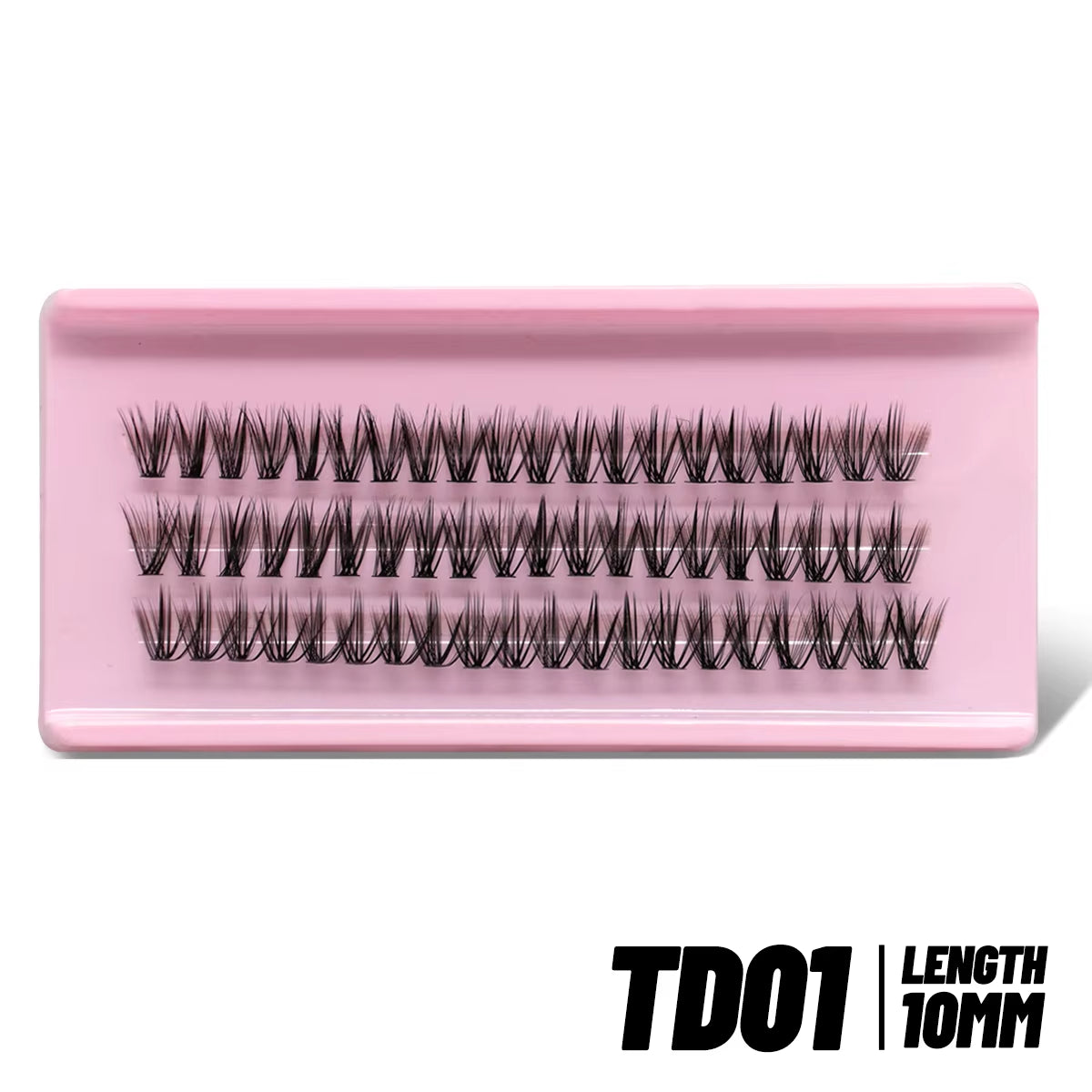 DIY Individual Lash Cluster Kit with Bond and Seal for Eyelash Extensions