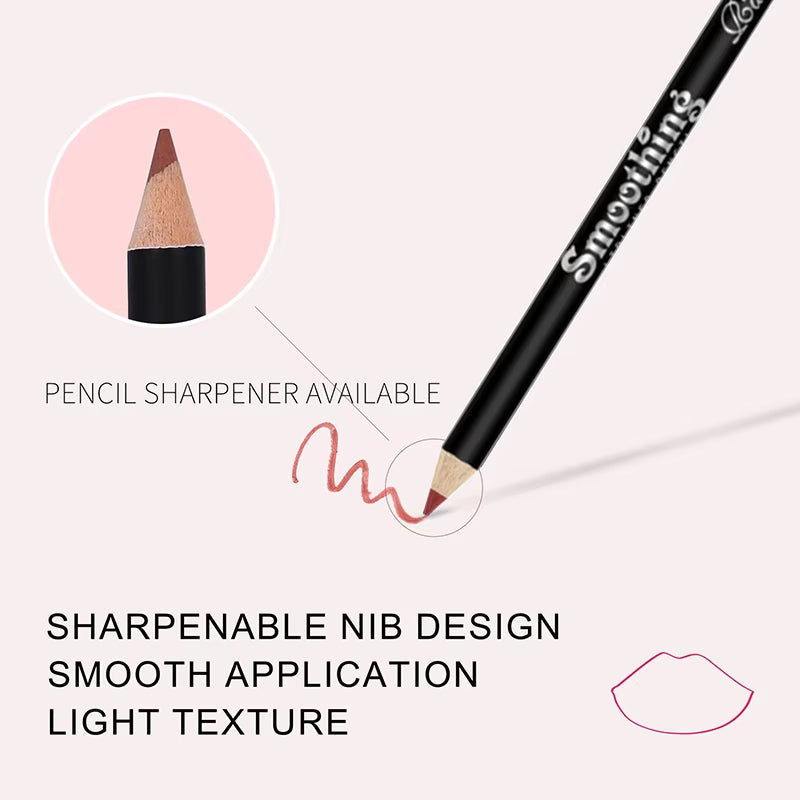 12-Piece Long-Lasting Lipstick Collection with Professional Lip Liner Pencil and Matte Lip Gloss - Ideal for Valentine's Day Gifts for Women