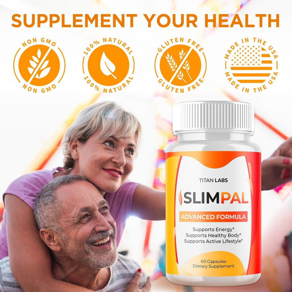 (5 Pack) Slimpal Advanced Energy and Fitness Supplement Slim Pal 300 Capsules