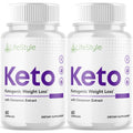 Lifestyle Keto - Ketogenic Weight Loss - Energy & Focus Boosting Dietary Supplements for Weight Management & Metabolism - Advanced Fat Burn Raspberry Ketones Pills - 120 Capsules (2 Pack)