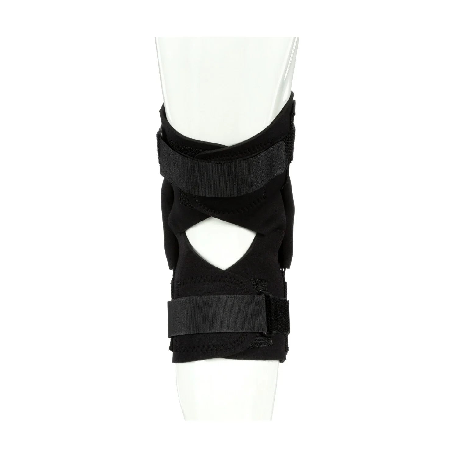 Brand Adjustable Hinged Knee Br, Black/Gray, 1 Br