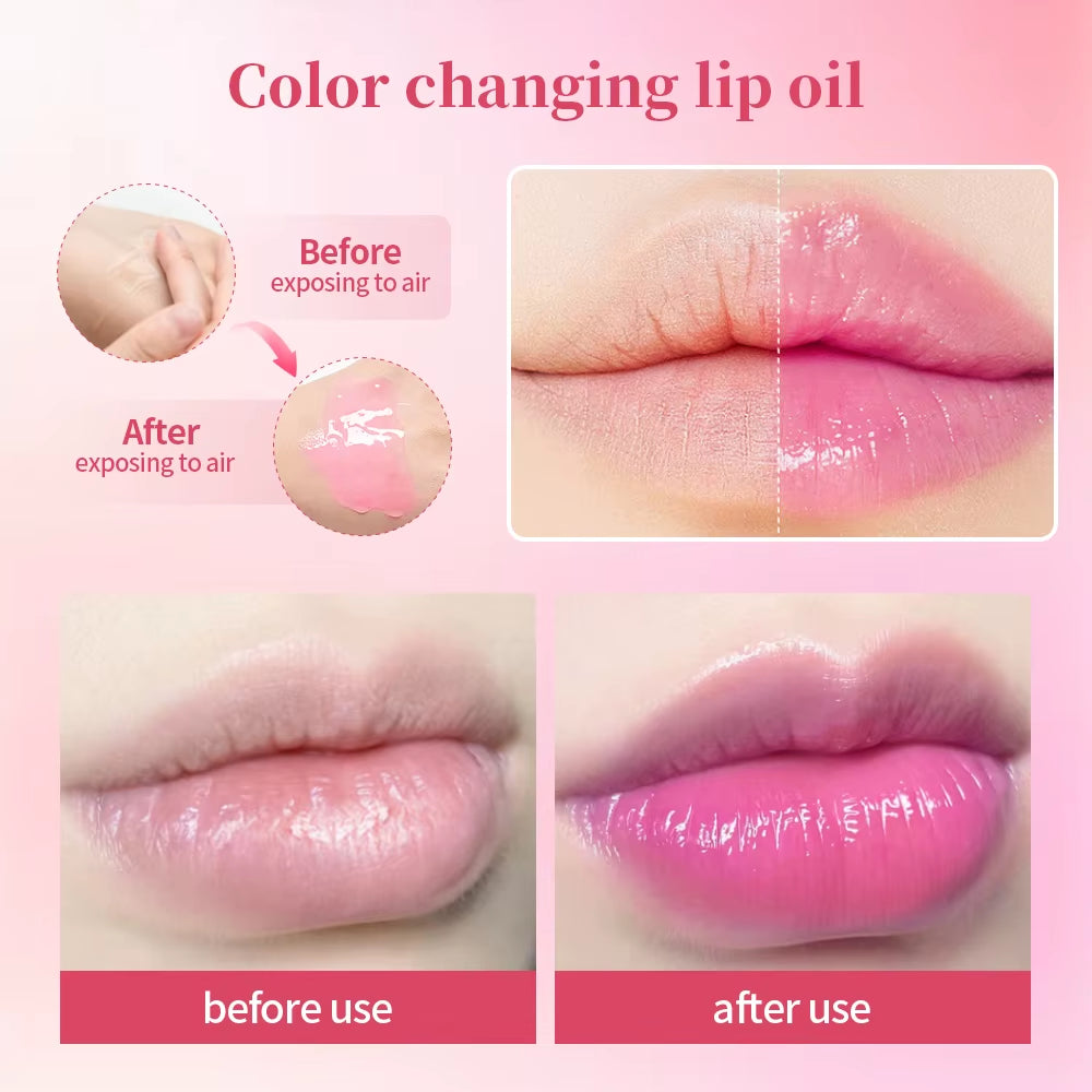 Pink Lip Serum - Moisturizing, Exfoliating, and Pigmentation-Reducing Plumper for Enhanced Lip Care