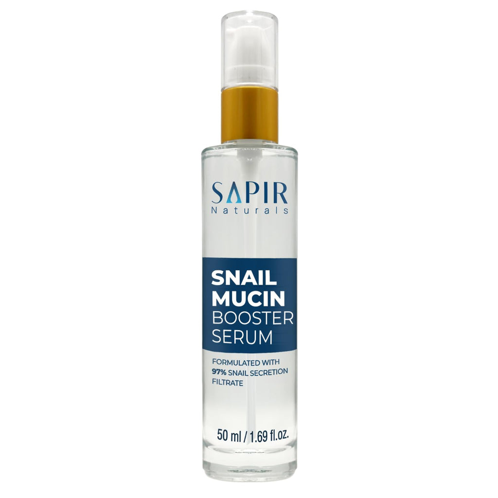 Snail Mucin Repair Booster 50 ml - 97% Snail Secretion Filtrate with Hyaluronic Acid - Advanced Anti-Aging Facial Skin Care for Women