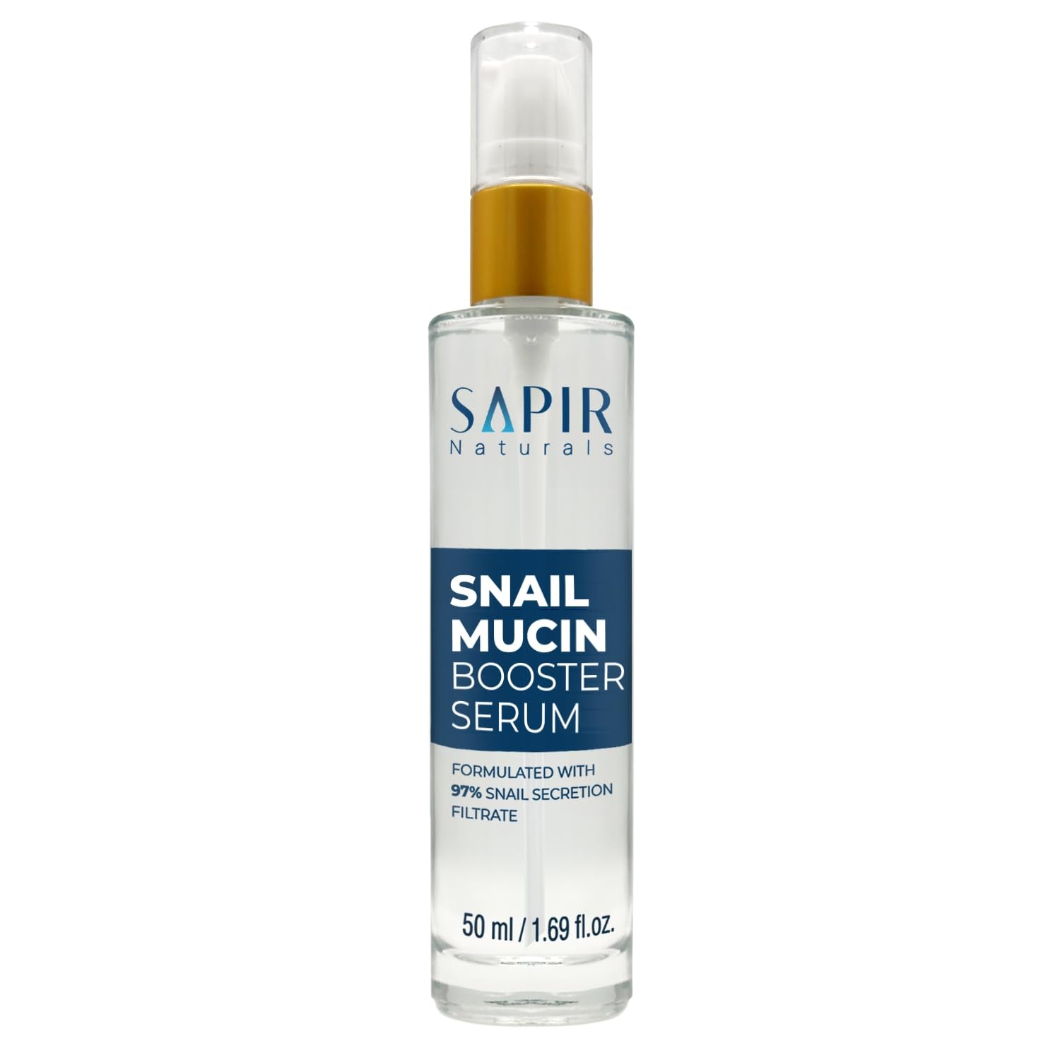 Snail Mucin Repair Booster 50 ml - 97% Snail Secretion Filtrate with Hyaluronic Acid - Advanced Anti-Aging Facial Skin Care for Women