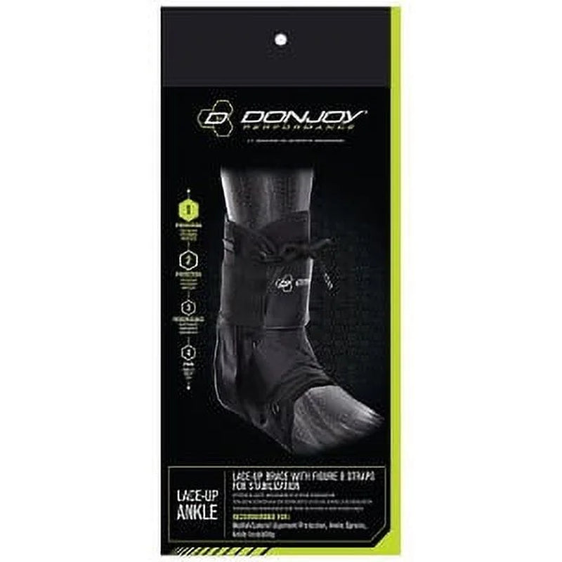 Performance Bionic Speed Wrap Ankle Brace, Lace Up, Removable Stays Left/Right Size L