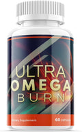 Ultra Omega Burn - Keto Weight Loss Formula with Energy and Focus Enhancement - Dietary Supplement for Weight Management and Metabolism - Advanced Raspberry Ketones - 60 Capsules