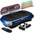 Waver Vibration Plate Exercise Machine for Enhanced Lymphatic Drainage and Comprehensive Full-Body Workouts with Resistance Bands – Professional Fitness Equipment for Strength and Toning