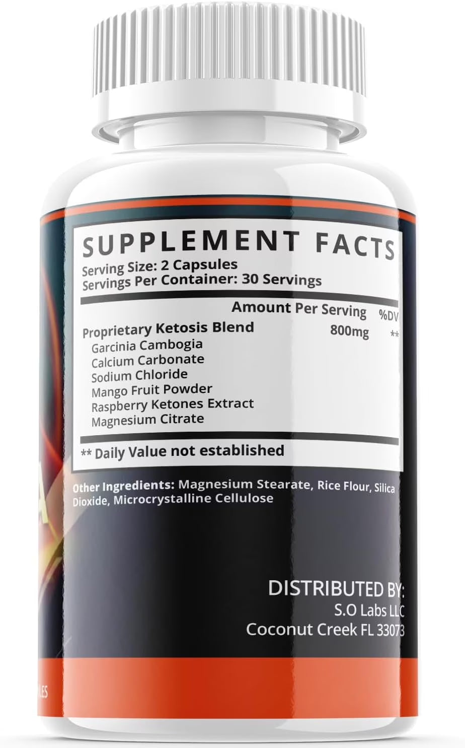 Ultra Omega Burn - Keto Weight Loss Formula with Energy and Focus Enhancement - Dietary Supplement for Weight Management and Metabolism - Advanced Raspberry Ketones - 60 Capsules