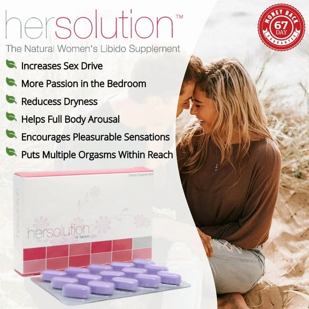 Hersolution Pills Hormone Supplements 30 Count 1 Months