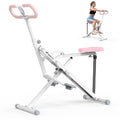 Foldable Squat Assist Trainer for Enhanced Glute and Quad Development with Adjustable Resistance Bands