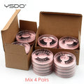Wholesale 3D Mink Eyelashes Set - Natural Thick False Lashes in Bulk (4/10/20/50/100 PCS)