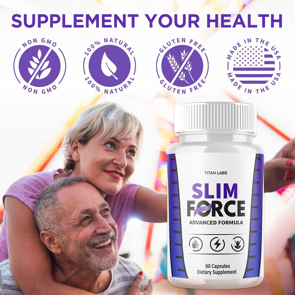 (5 Pack) Slim Force Advanced Energy and Fitness Supplement Slimforce 300 Capsule
