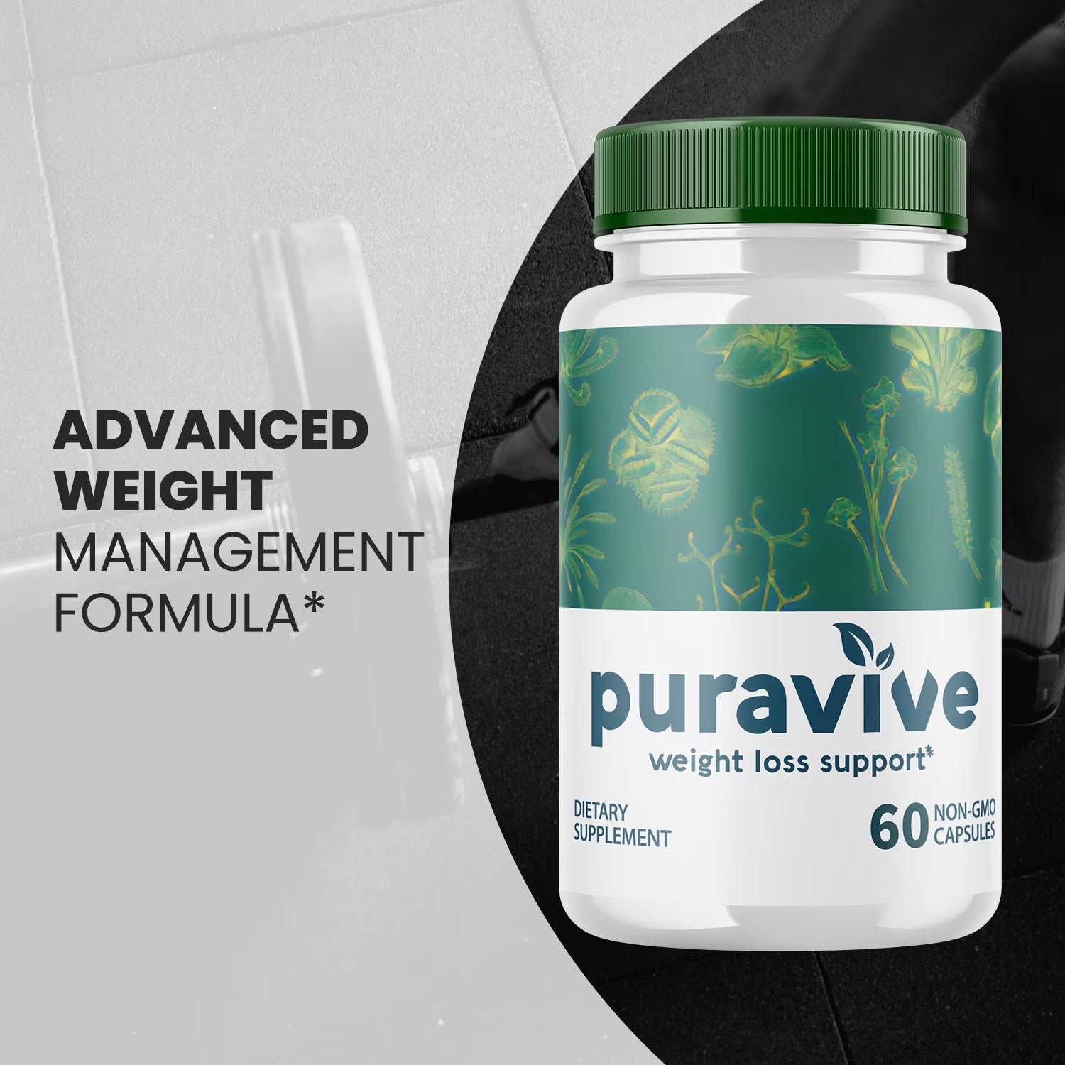 Puravive Keto Weight Loss Formula (2-Pack) - Dietary Supplements for Enhanced Energy, Focus, and Metabolism - Advanced Raspberry Ketones Fat Burn Pills - 120 Capsules