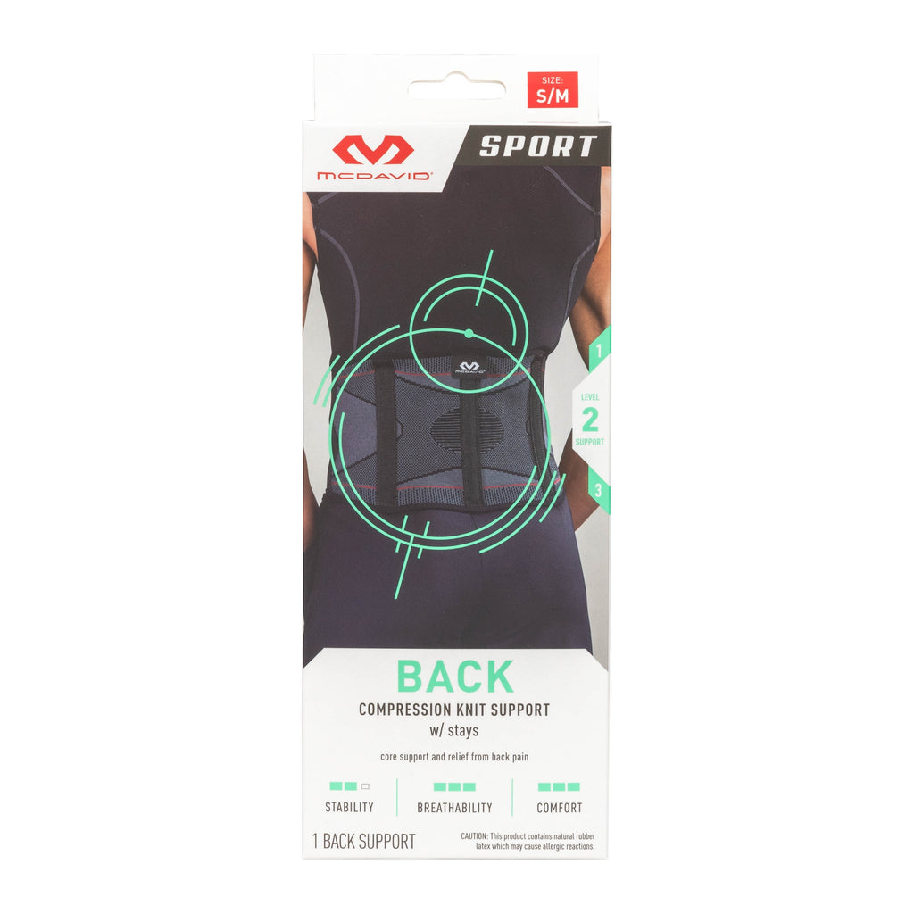 Back Compression Knit Supp S/M