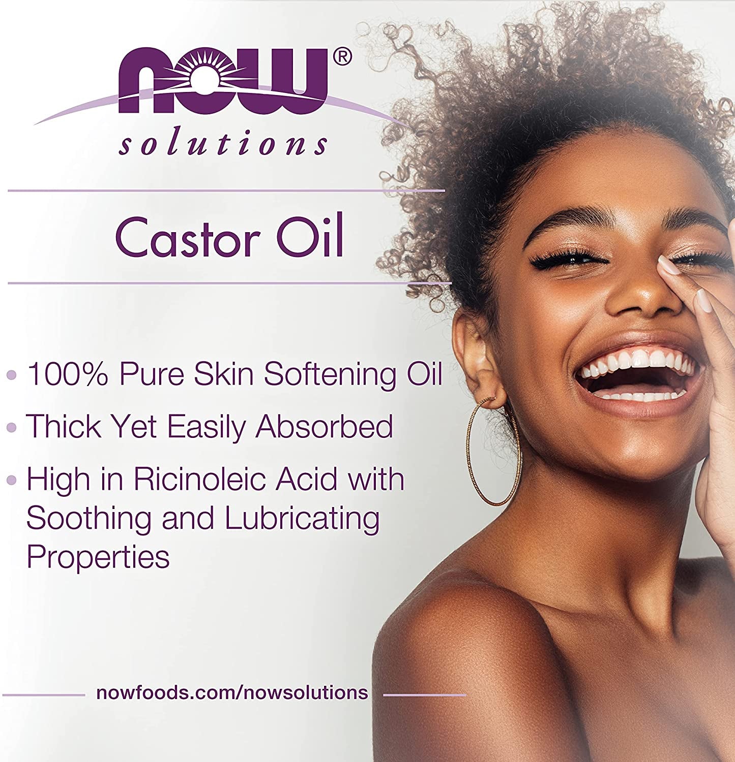 100% Pure Castor Oil - Versatile Skin Care and Multi-Purpose Softener, 16 Ounces