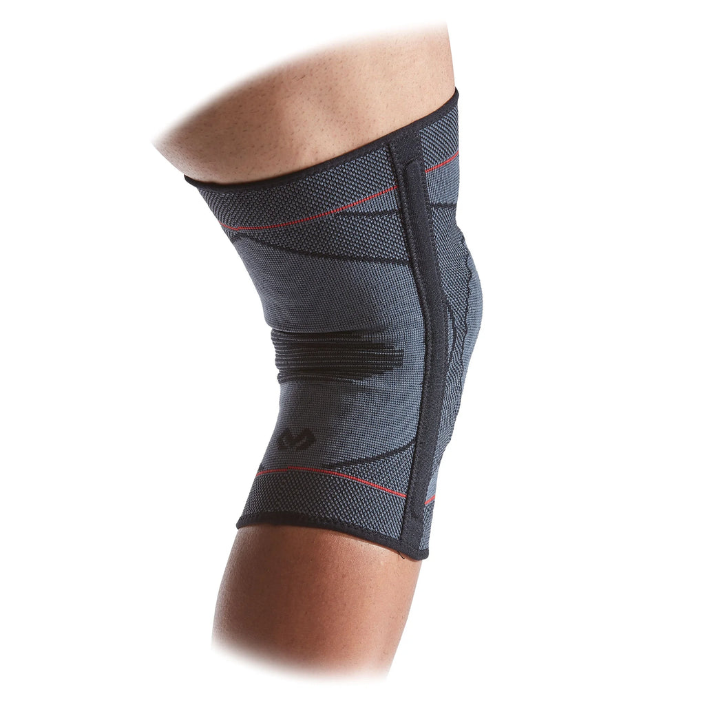 Knee Compression Knit Sleeve W/ Gel Buttress and Stays, S/M