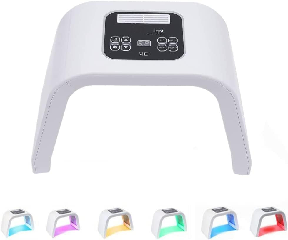 Infrared LED Facial Light Therapy Mask - Derma Plus Photonic Skin Care Device
