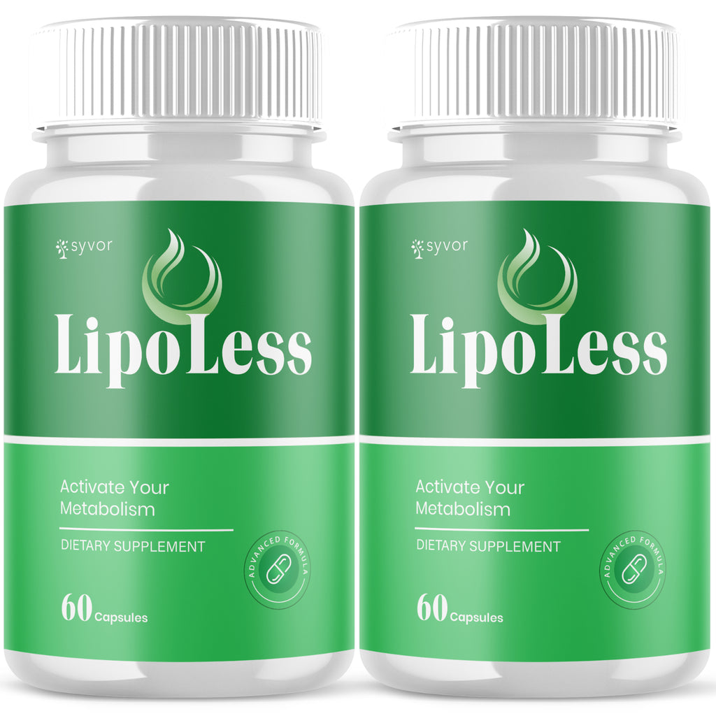 (2 Pack) Lipo Less Advanced Energy & Fitness Supplement Lipoless 120 Capsules