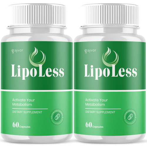 (2 Pack) Lipo Less Advanced Energy & Fitness Supplement Lipoless 120 Capsules