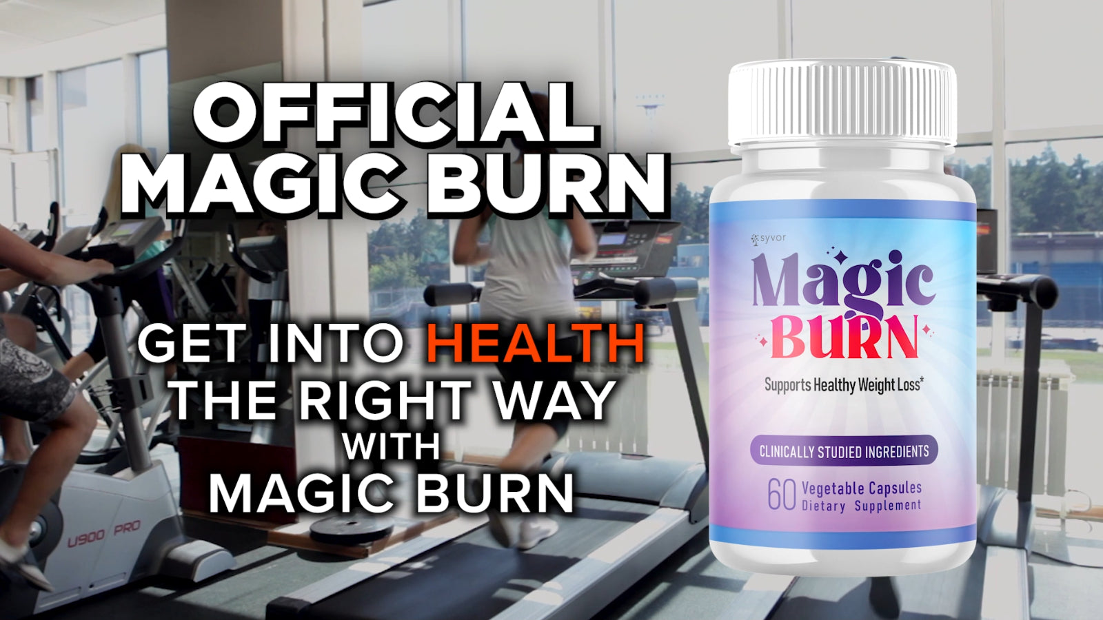 (5 Pack) Magic Burn Advanced Energy & Fitness Supplement Magicburn 300 Capsules