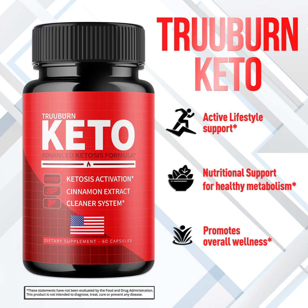 (5 Pack) Truuburn Keto Diet Pills with Truuburn Keto Advanced Formula True Burn Tablets for Appetite Control & Suppressants (300 Capsules)