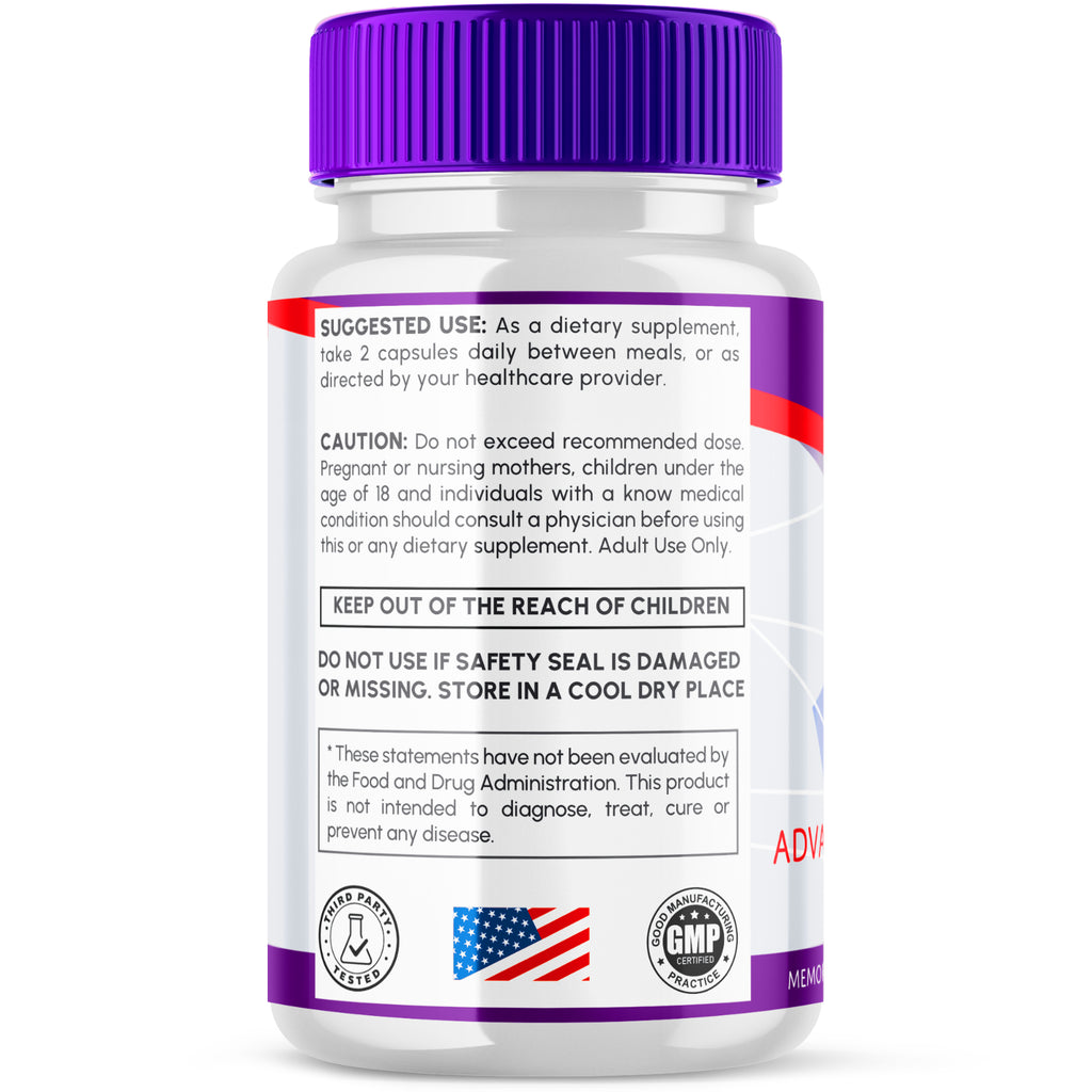 Synaptic XR Pills - Enhances Mental Clarity and Concentration (2 Pack)