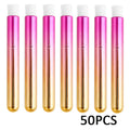 Eyelash Cleaning Brushes and Lash Shampoo Tools - 50/100PCS Set for Deep Cleaning, Blackhead Removal, and Eyelash Extensions