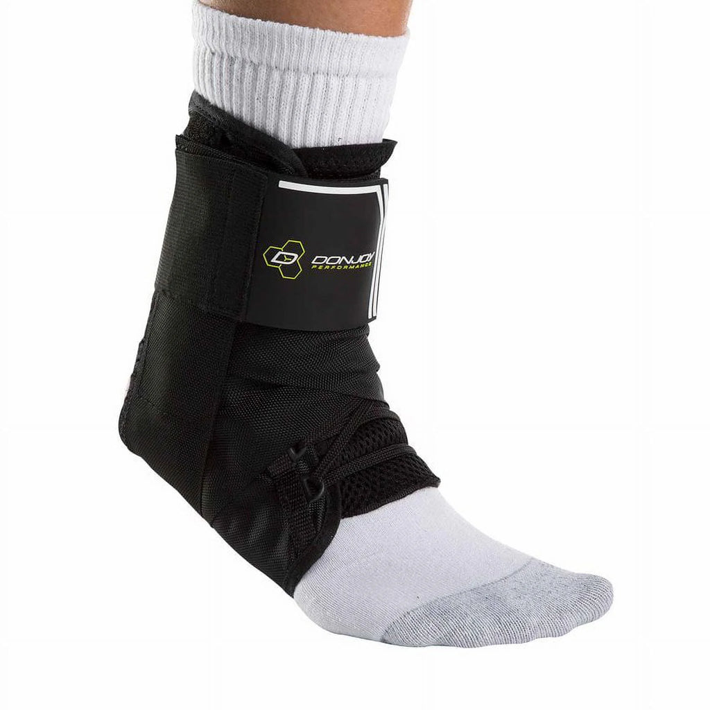 Performance Bionic Speed Wrap Ankle Brace, Lace Up, Removable Stays Left/Right Size L