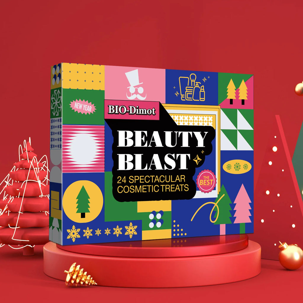 2025 Christmas Countdown Calendar Gift Box - 24-Piece Makeup Set Advent Calendar for Beauty Surprises